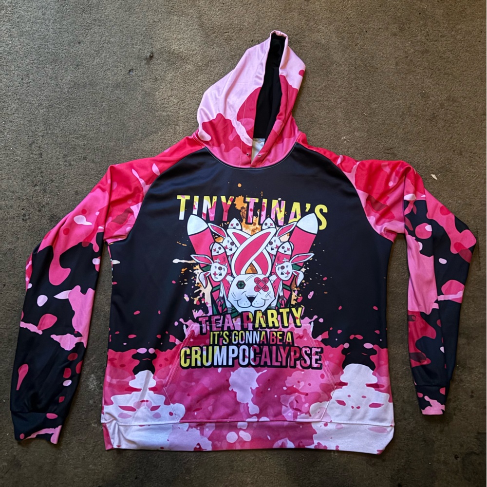 Borderlands Tiny Tina’s tea party Crumpocalypse hoodie